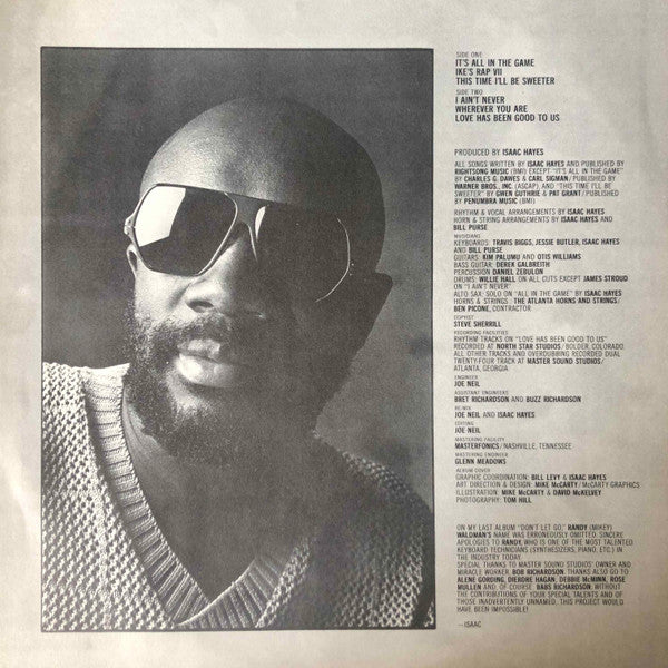 Isaac Hayes : And Once Again (LP, Album)