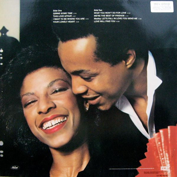 Natalie Cole & Peabo Bryson : We're The Best Of Friends (LP, Album)