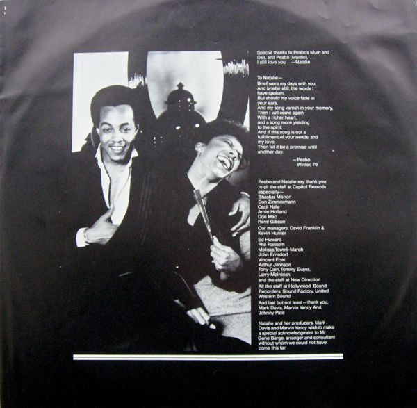 Natalie Cole & Peabo Bryson : We're The Best Of Friends (LP, Album)