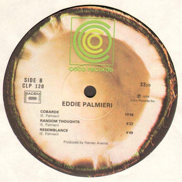 Eddie Palmieri : Unfinished Masterpiece (LP, Album)