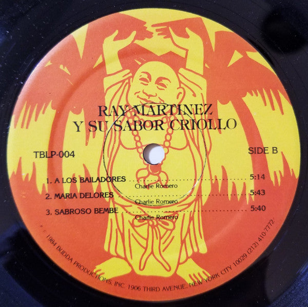 Ray Martinez Y Su Sabor Criollo : Sabor Criollo (LP, Album)
