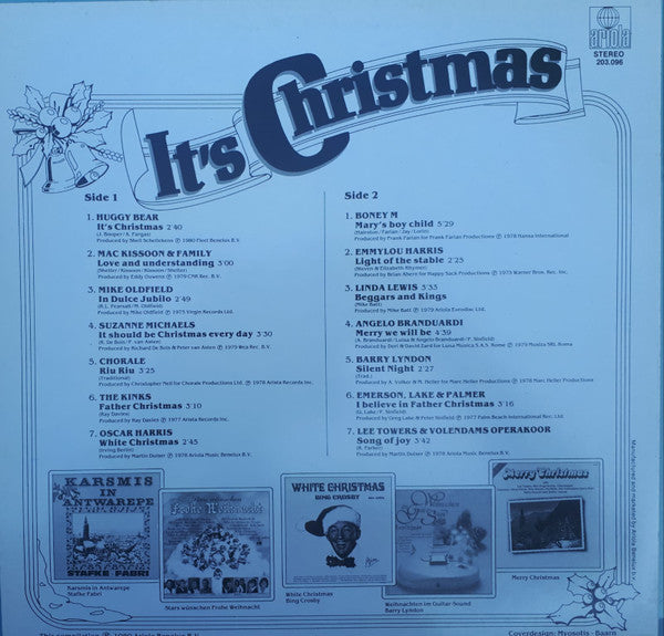 Various : It's Christmas (LP, Comp)