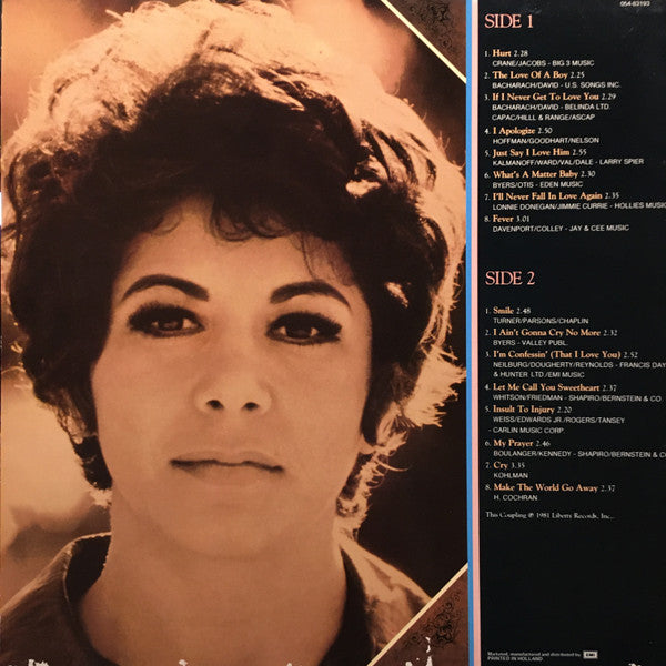 Timi Yuro : The Very Original Greatest Hits (LP,Compilation,Stereo)