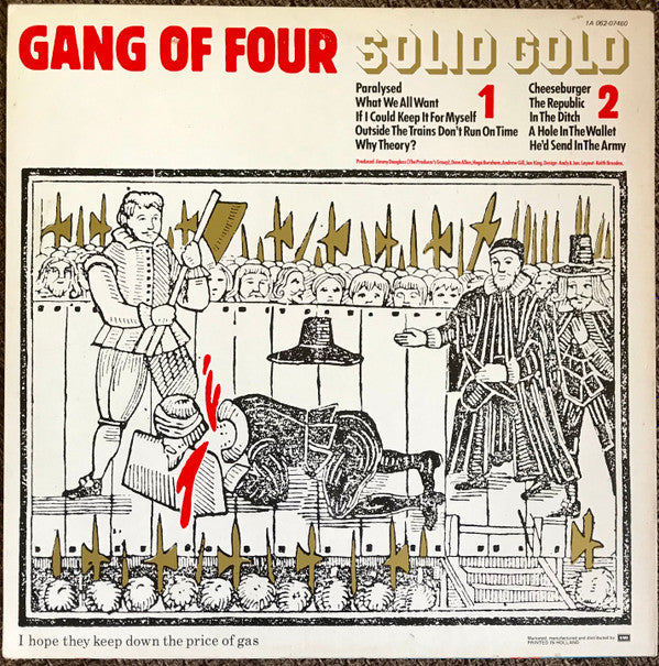 Gang Of Four : Solid Gold (LP, Album)
