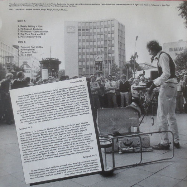 Prof. Washboard* & Dr. Harmonica : Prof. Washboard & Dr. Harmonica (LP)