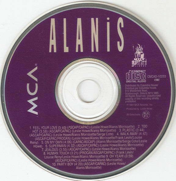 Alanis* : Alanis (CD, Album, Club)