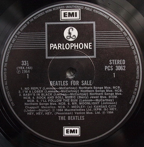 The Beatles - Beatles For Sale (LP, Album, RE, Gat) - De Platen Aap – Vinylwinkel in Brielle & online webshop voor muziekliefhebbers