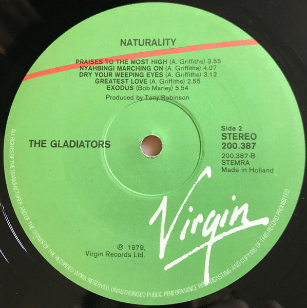 The Gladiators : Naturality (LP, Album)