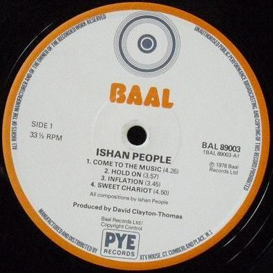 Ishan People : Ishan People (LP, Album)