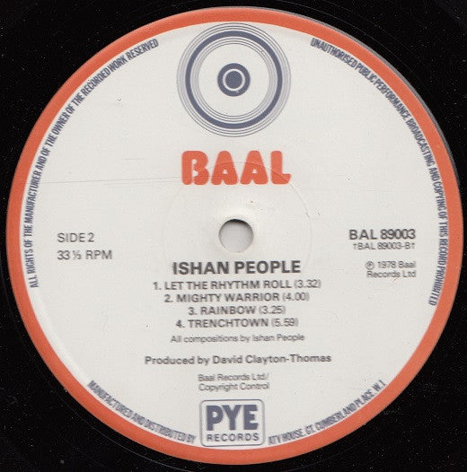 Ishan People : Ishan People (LP, Album)