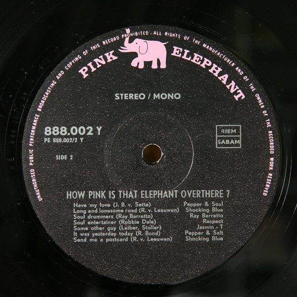 Various : How Pink Is That Elephant Over There? (LP, Comp)