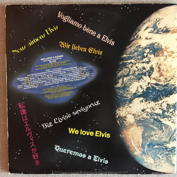 Elvis* : Aloha From Hawaii Via Satellite (2xLP, Album)