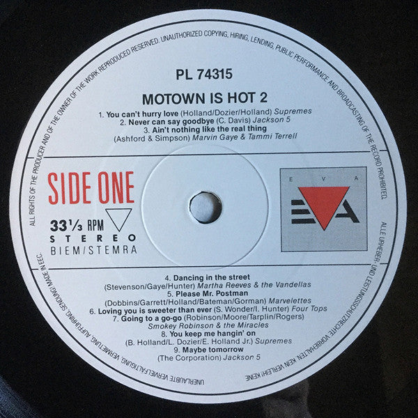 Various : Motown Is Hot 2 (LP, Comp)