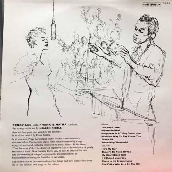 Peggy Lee : The Man I Love (LP, Album, Mono, RE)