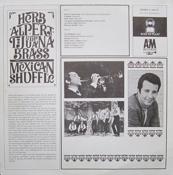 Herb Alpert & The Tijuana Brass : Mexican Shuffle (LP, Comp, Club)