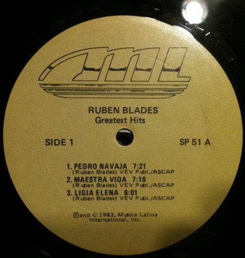 Ruben Blades : Greatest Hits (2xLP, Comp)
