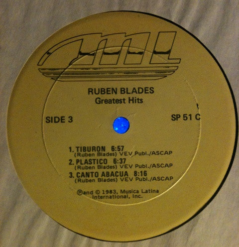 Ruben Blades : Greatest Hits (2xLP, Comp)