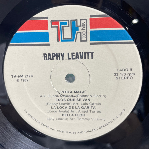 Raphy Leavitt Y Su Orquesta La Selecta : 10 Años Sembrando Semillas En El Alma Del Pueblo (LP, Album)