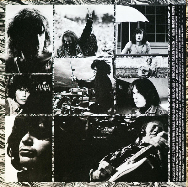 Crosby, Stills, Nash & Young : Déjà Vu (LP, Album, Gat)