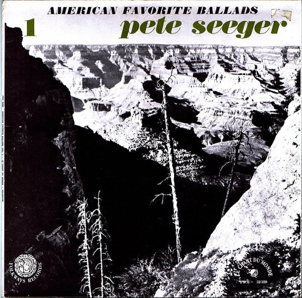 Pete Seeger : American Favorite Ballads, Vol. 1 (LP)