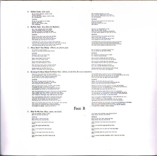 Pete Seeger : American Favorite Ballads, Vol. 1 (LP)
