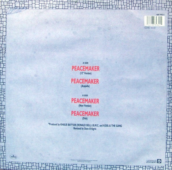 Kool & The Gang : Peacemaker (12", EP)