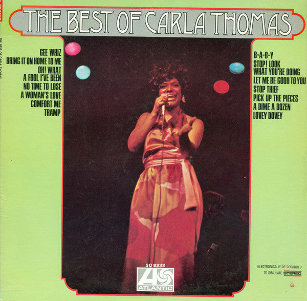 Carla Thomas : The Best Of Carla Thomas (LP,Compilation)