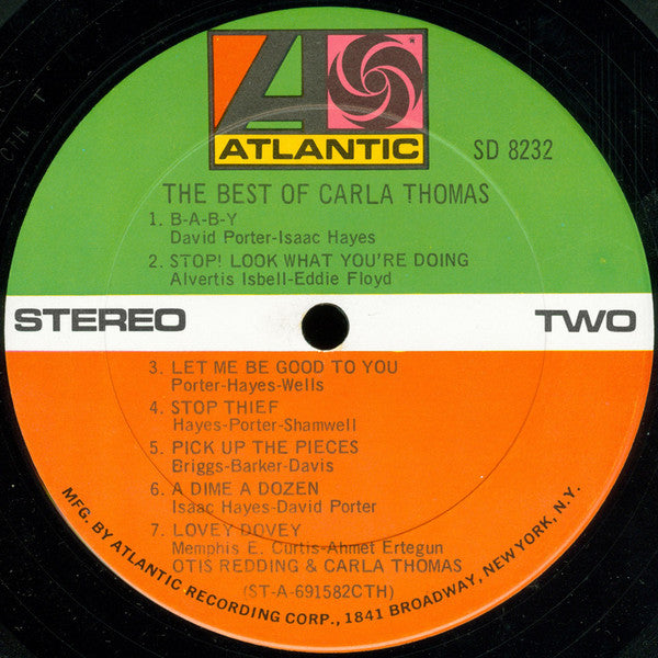 Carla Thomas : The Best Of Carla Thomas (LP,Compilation)