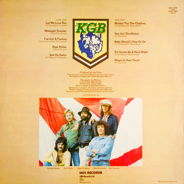 KGB (7) : KGB (LP, Album)