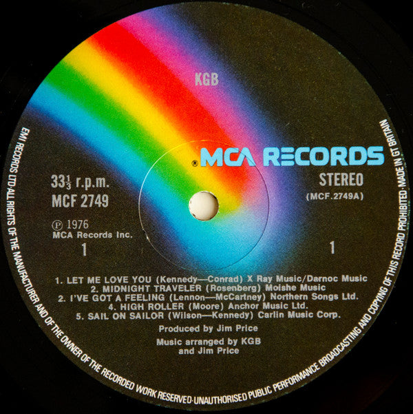 KGB (7) : KGB (LP, Album)