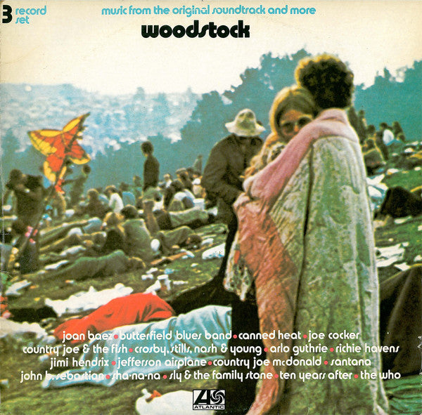 Various : Woodstock - Music From The Original Soundtrack And More (LP,Album,Mispress,Misprint,Reissue)