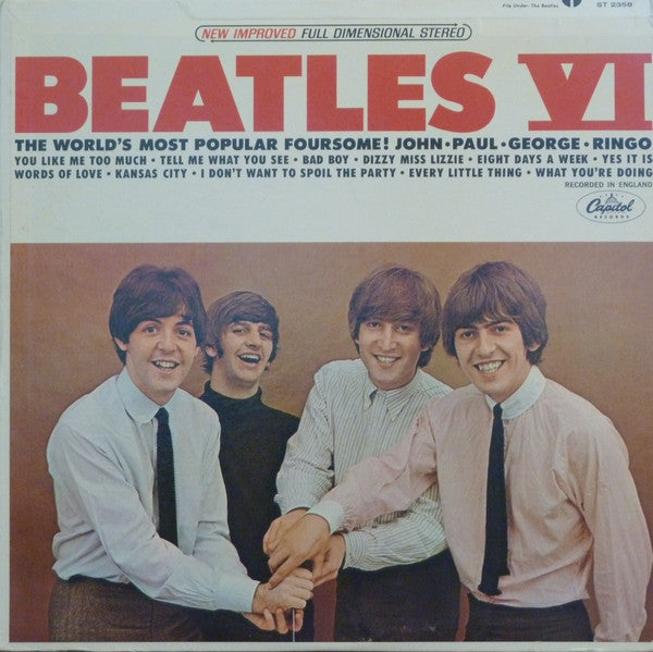 The Beatles : Beatles VI (LP, Album, RE, Win)