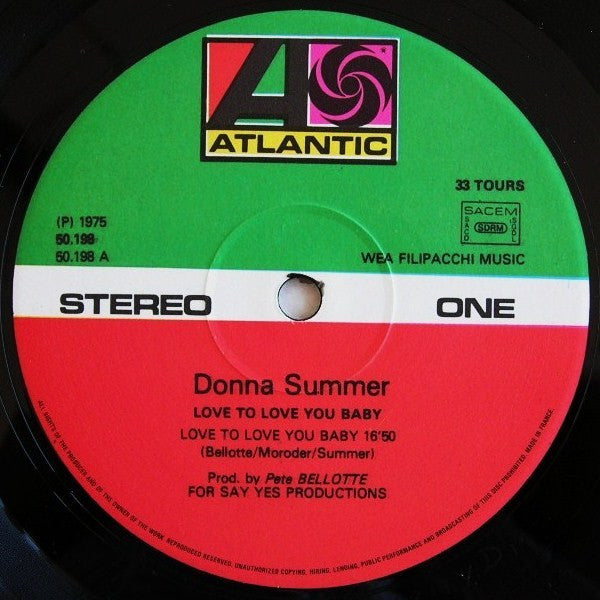 Donna Summer : Love To Love You Baby (LP, Album, S/Edition)