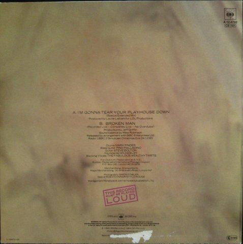 Paul Young - I'm Gonna Tear Your Playhouse Down (12", Maxi) - De Platen Aap – Vinylwinkel in Brielle & online webshop voor muziekliefhebbers