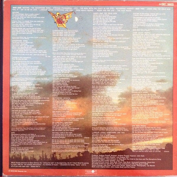 Kate Bush : The Kick Inside (LP,Album,Stereo)