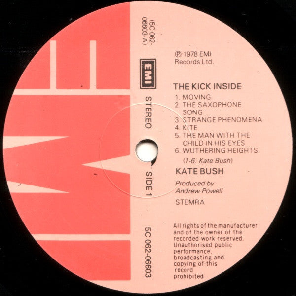 Kate Bush : The Kick Inside (LP,Album,Stereo)