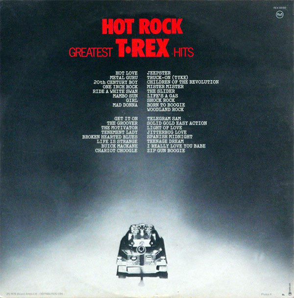 T. Rex : Hot Rock Greatest Hits (2xLP, Comp)
