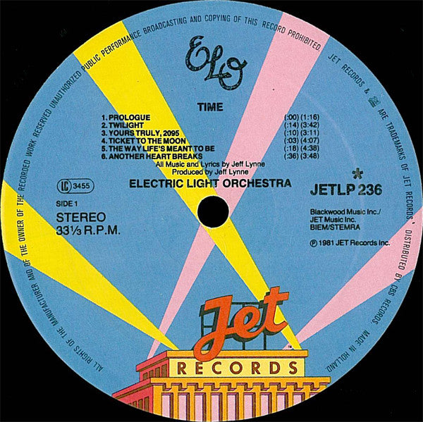 ELO* : Time (LP, Album)