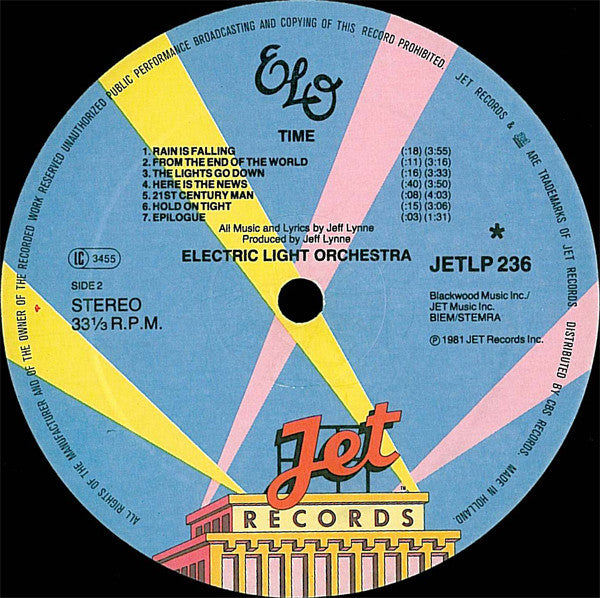ELO* : Time (LP, Album)
