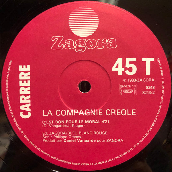 La Compagnie Créole : Love Is Good For You (12",45 RPM)