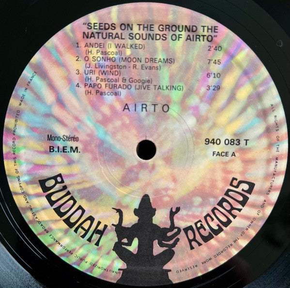 Airto* : Seeds On The Ground • The Natural Sounds Of Airto (LP, Album)