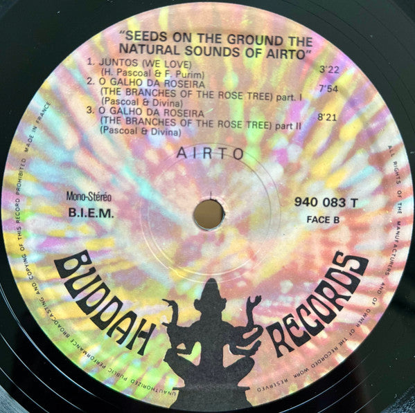 Airto* : Seeds On The Ground • The Natural Sounds Of Airto (LP, Album)