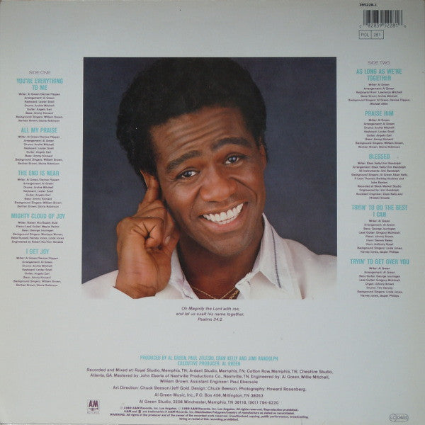 Al Green : I Get Joy (LP, Album)