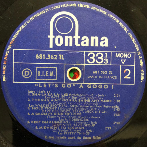 Various : "Let's Go" A Go Go ! (LP, Comp, Mono)