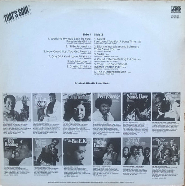 Spinners : The Best Of Spinners (LP, Comp)