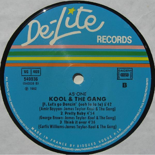 Kool & The Gang : As One (LP, Album)