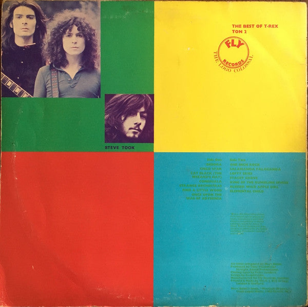 T. Rex : Flyback 2 - The Best Of T. Rex (LP, Album, Comp, Mono)