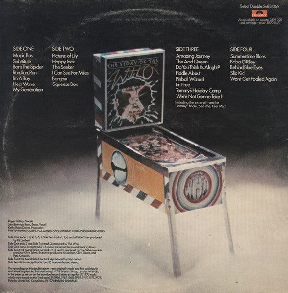 The Who : The Story Of The Who (2xLP, Comp, Mono, mix)