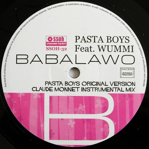 Pastaboys : Babalawo (12")