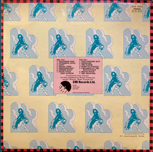 T•Rex* : Great Hits (LP, Album, Comp)